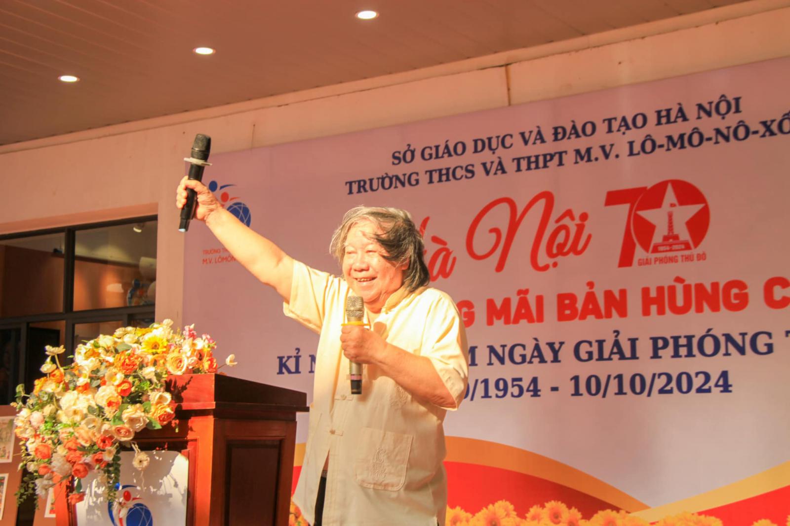 CHƯƠNG TRÌNH KỈ NIỆM 70 NĂM NGÀY GIẢI PHÓNG THỦ ĐÔ 10/10/1954 - 10/10/2024: HÀ NỘI VANG MÃI BẢN HÙNG CA