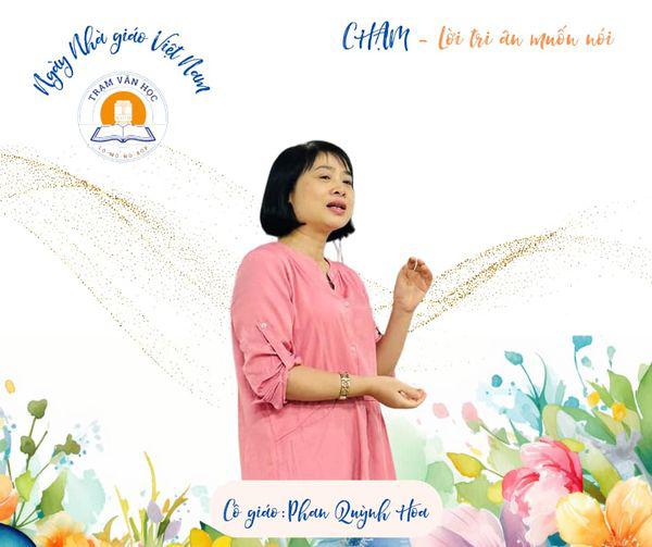 ”Chạm - Lời tri ân muốn nói” LỜI TRI ÂN TỪ HỌC SINH 12A1