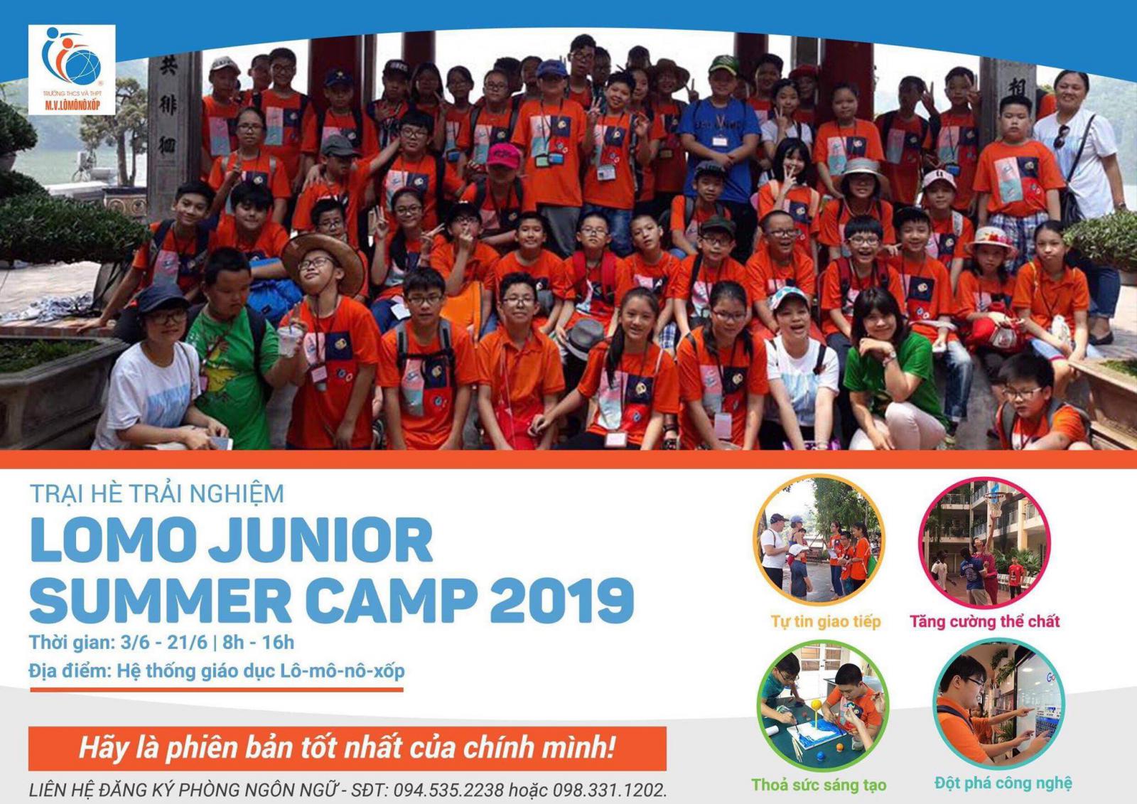 LOMO JUNIOR SUMMER  CAMP 2019