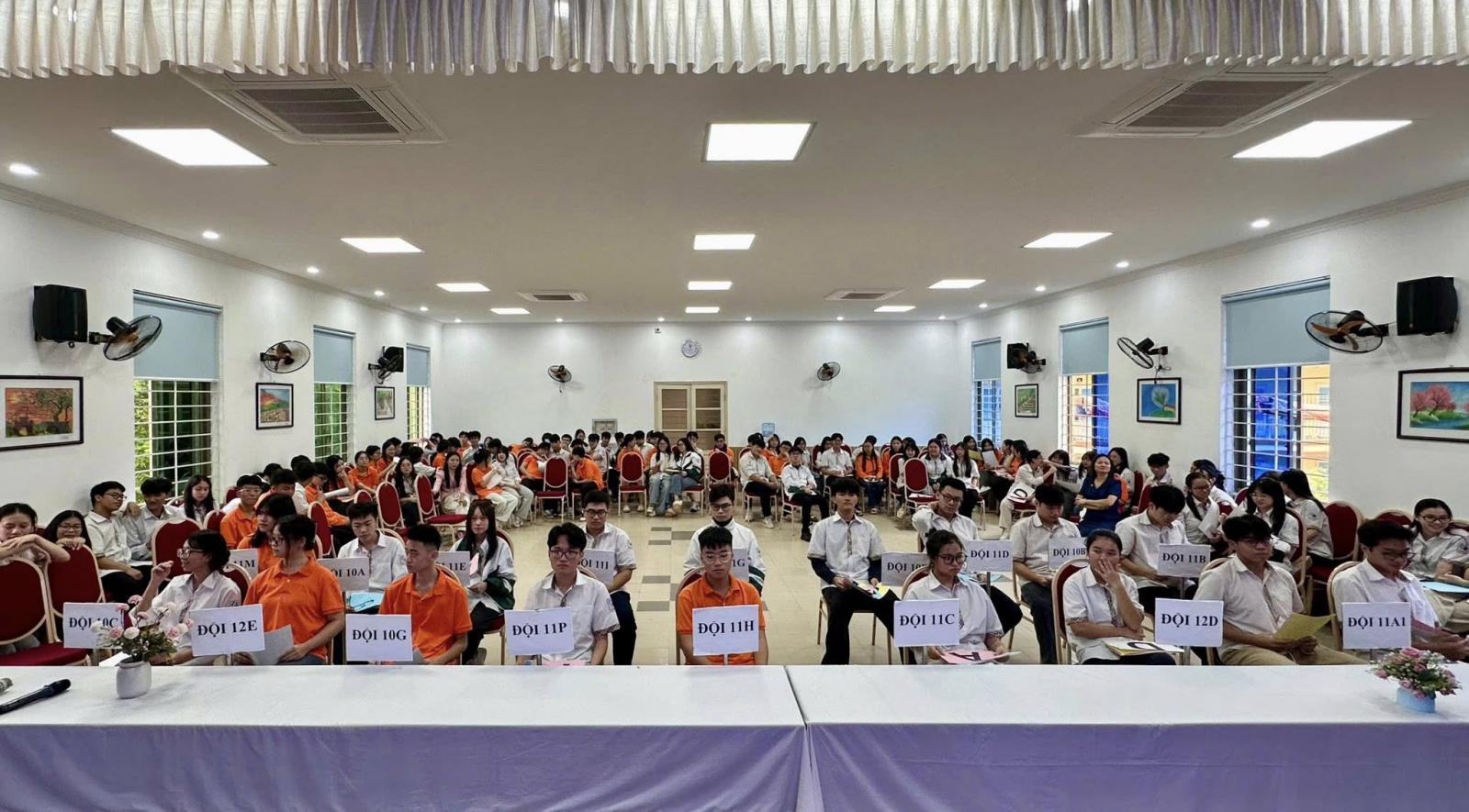 CUỘC THI TÌM HIỂU KIẾN THỨC PHÁP LUẬT DÀNH CHO HỌC SINH THPT NĂM 2025 – ĐẤU TRƯỜNG 100