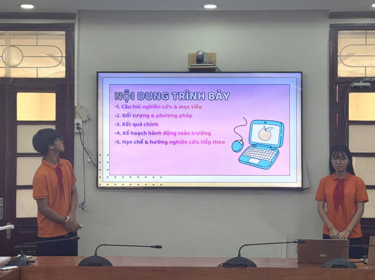 GIẢI BA NGHIÊN CỨU KHOA HỌC PHƯỜNG TỪ LIÊM