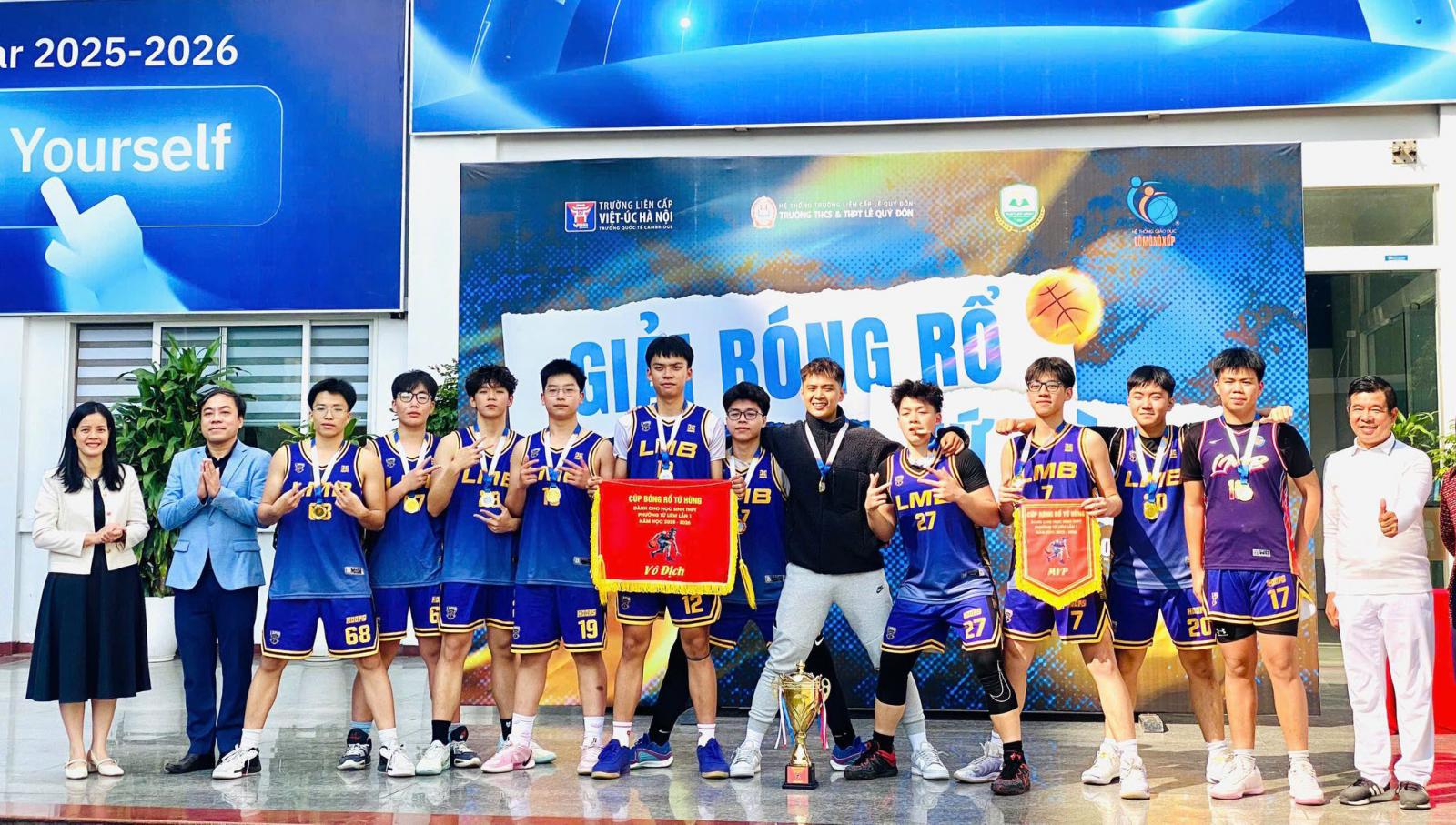 LÔ-MÔ-NÔ-XỐP GIÀNH GIẢI NHẤT GIẢI BÓNG RỔ TỨ HÙNG 2025!