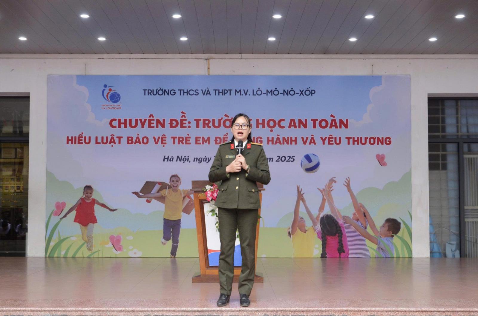 CHUYÊN ĐỀ: TRƯỜNG HỌC AN TOÀN – HIỂU LUẬT TRẺ EM ĐỂ ĐỒNG HÀNH VÀ YÊU THƯƠNG