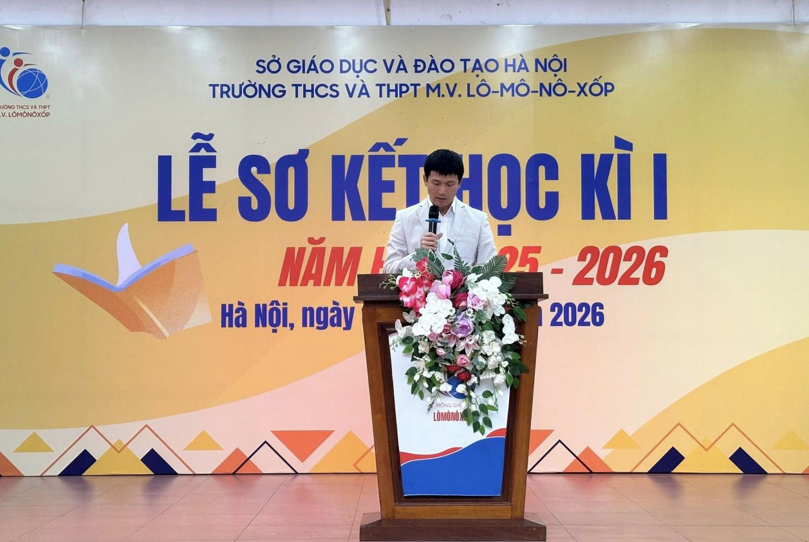LỄ SƠ KẾT HỌC KÌ I NĂM HỌC 2025-2026