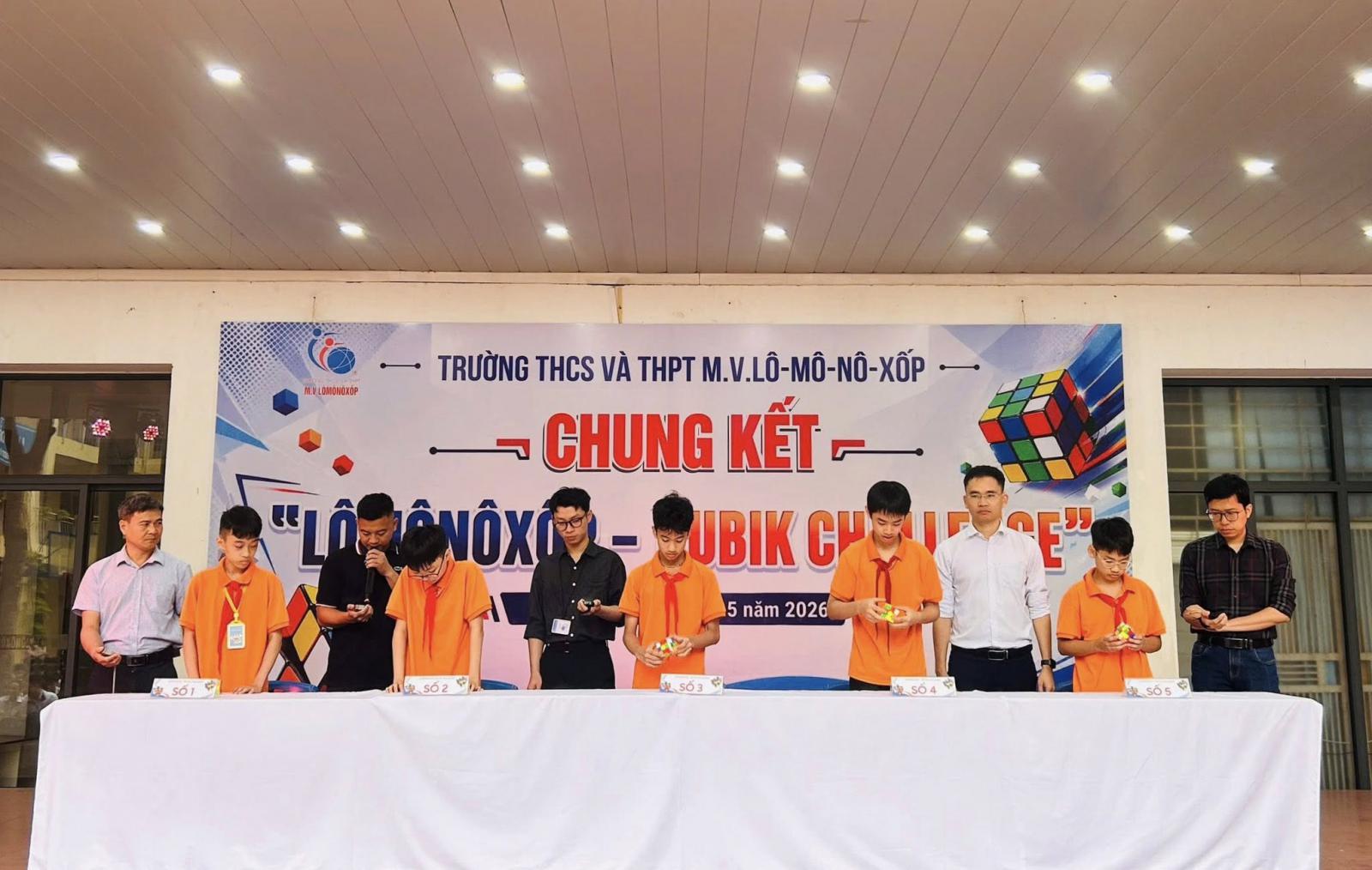 LÔMÔNÔXỐP – RUBIK CHALLENGE 2026: KHÉP LẠI ĐẦY ẤN TƯỢNG!