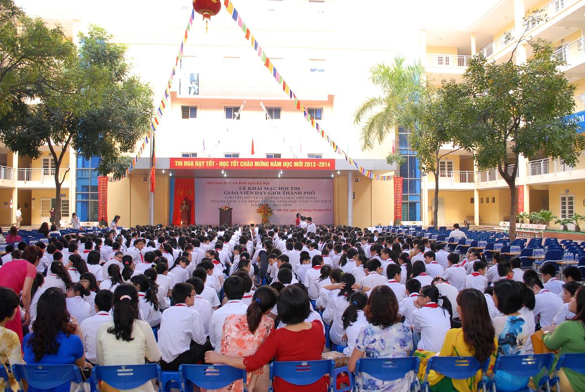 Lễ khai mạc Hội thi giáo viên dạy giỏi thành phố Hà Nội môn Ngữ văn bậc THCS