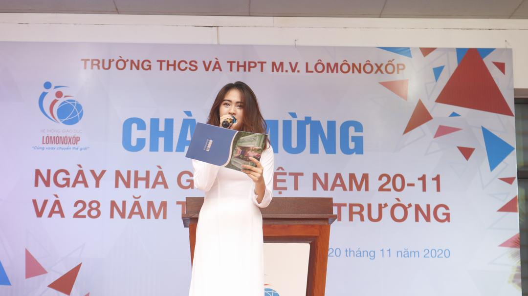 Lễ kỷ niệm 38 năm ngày Nhà giáo Việt Nam và 28 năm ngày thành lập trường