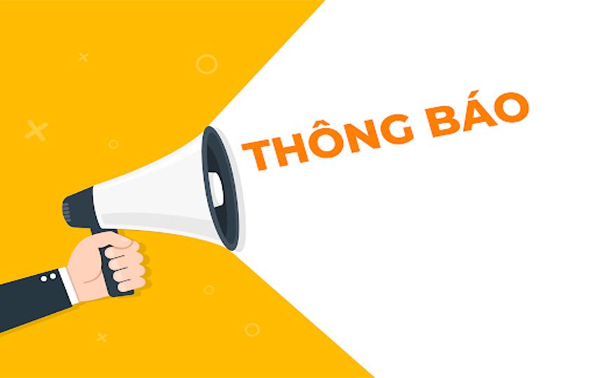 Thông báo tuyển sinh vào các lớp 7, 8, 9, 11, 12 năm học 2025-2026