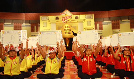 Lịch phát sóng chương trình Rung Chuông vàng có sự tham gia của HS trường Lômônôxốp