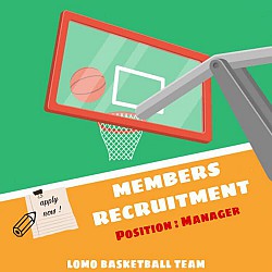 LOMO BASKETBALL TEAM - MỞ ĐƠN TUYỂN VỊ TRÍ MANAGER - NỮ