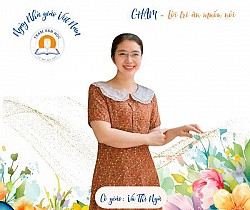 ”Chạm - Lời tri ân muốn nói” LỜI TRI ÂN TỪ HỌC SINH LỚP 8G