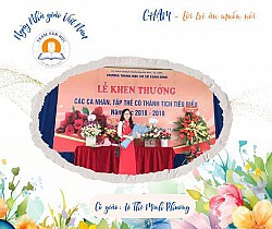 Chạm - Lời tri ân muốn nói LỜI TRI ÂN TỪ HỌC SINH LỚP 7B