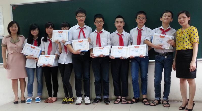 Lớp 8A10 Trường THCS Lômônôxốp Tổng kết năm học 2013-2014