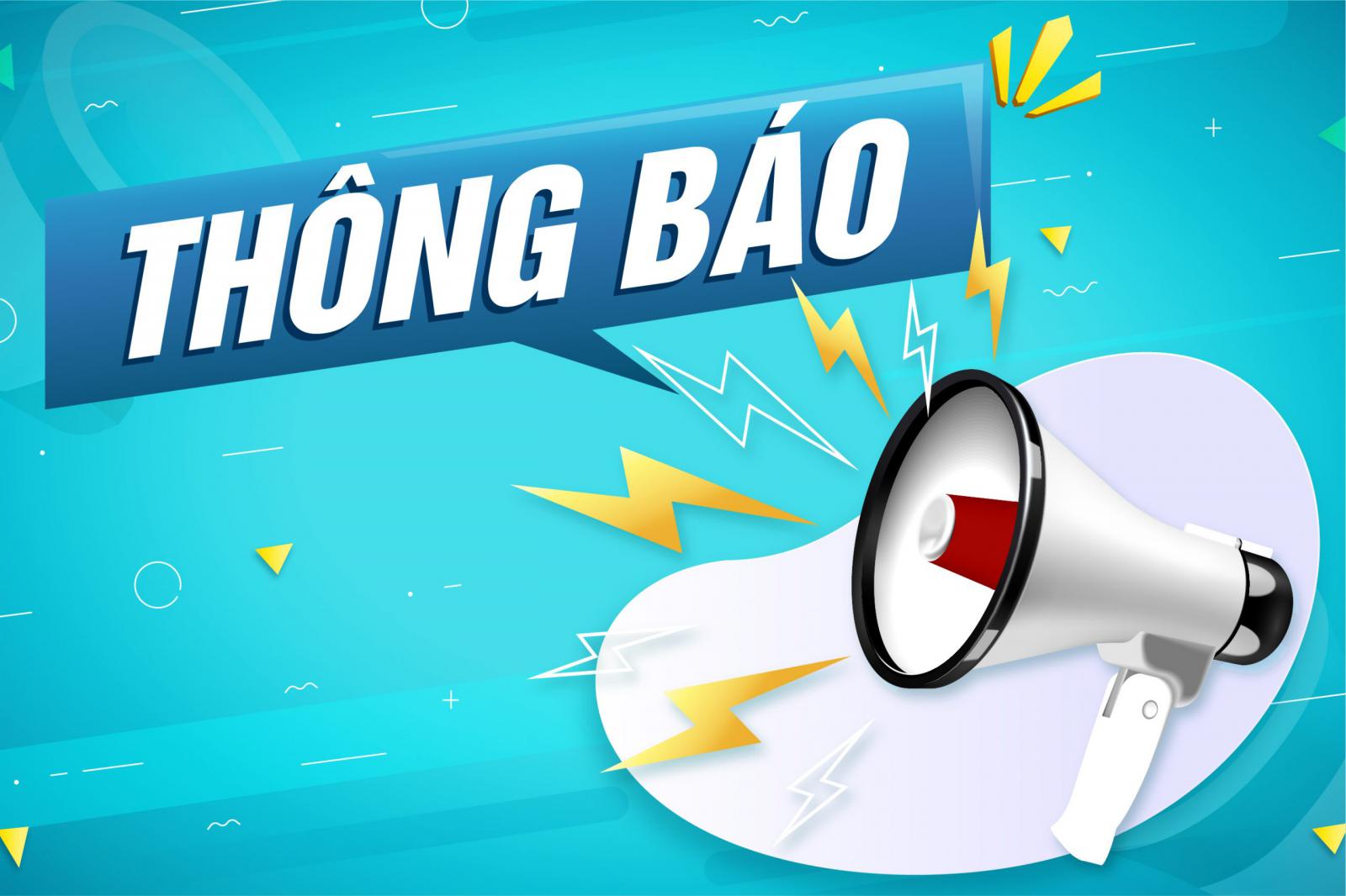 Thông báo V/v cho học sinh nghỉ Quốc khánh 02/9/2025