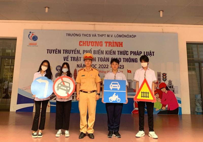 Chương trình tuyên truyển phổ biến kiến thức pháp luật về trật tự an toàn giao thông