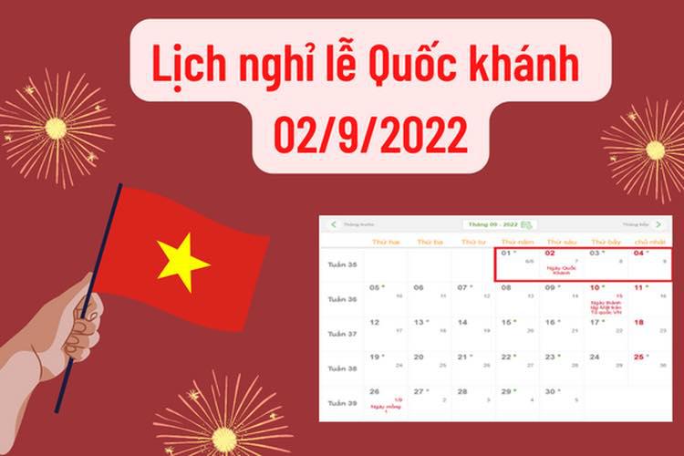 THÔNG BÁO NGHỈ LỄ QUỐC KHÁNH 2/9
