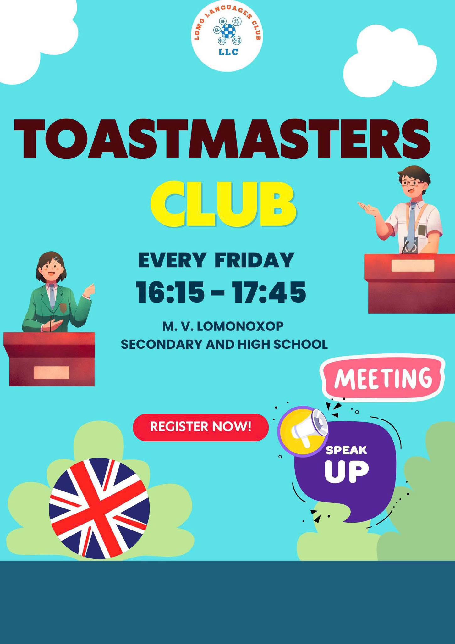 CLB TOASTMASTERS – NƠI BẠN TỰ TIN TỎA SÁNG BẰNG TIẾNG ANH!