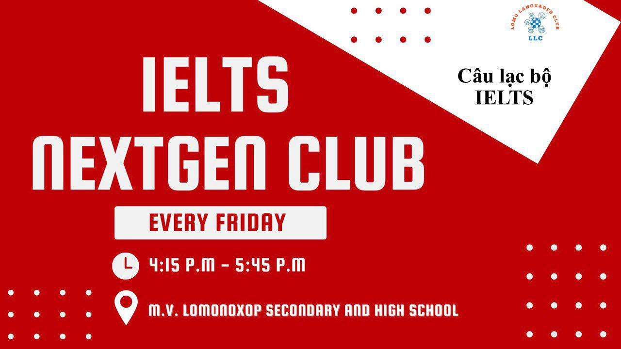 KHAI GIẢNG CÁC CÂU LẠC BỘ NGOẠI NGỮ NĂM HỌC 2025-2026