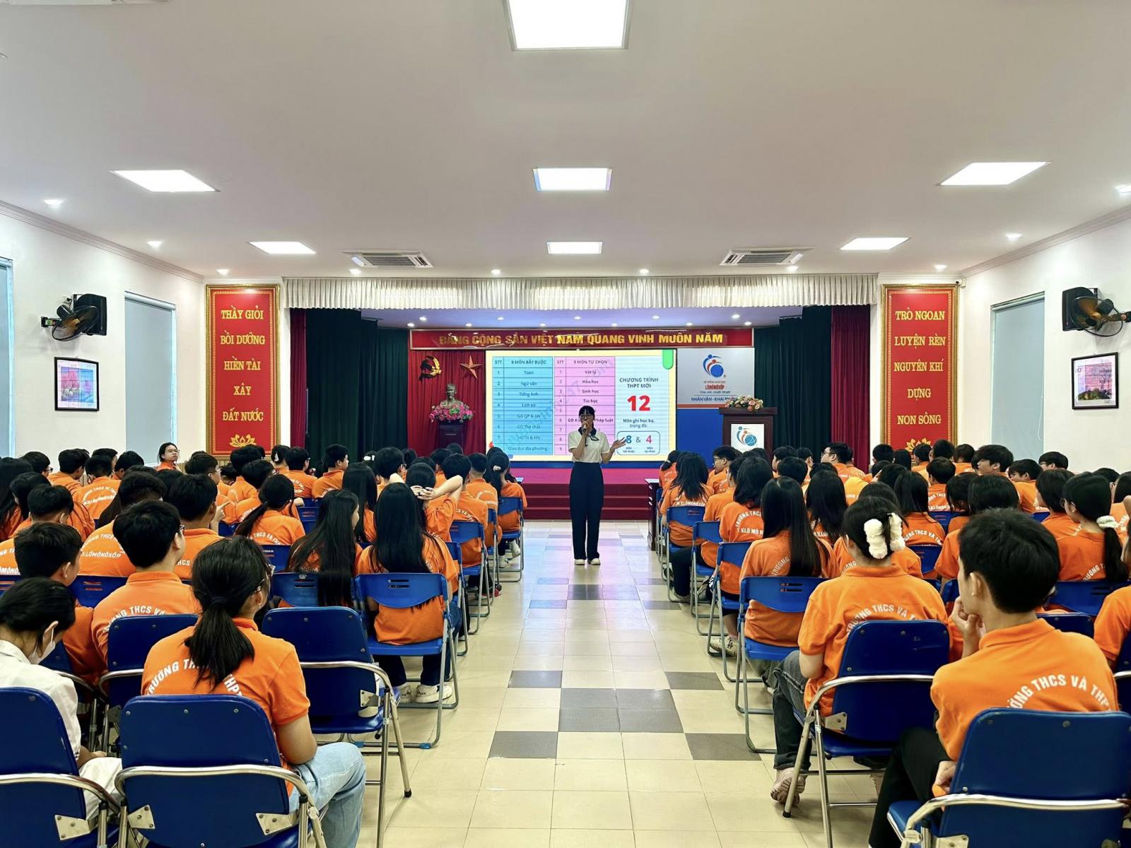 KHỐI 9 TRẢI NGHIỆM NGHỆ THUẬT – THỂ THAO – HƯỚNG NGHIỆP