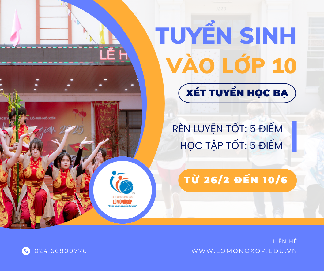 Thông báo tuyển sinh vào lớp 10 năm học 2025-2026