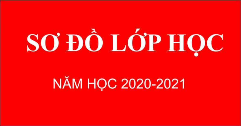 Sơ đồ các lớp, trường tiểu học Lômônôxốp Mỹ Đình