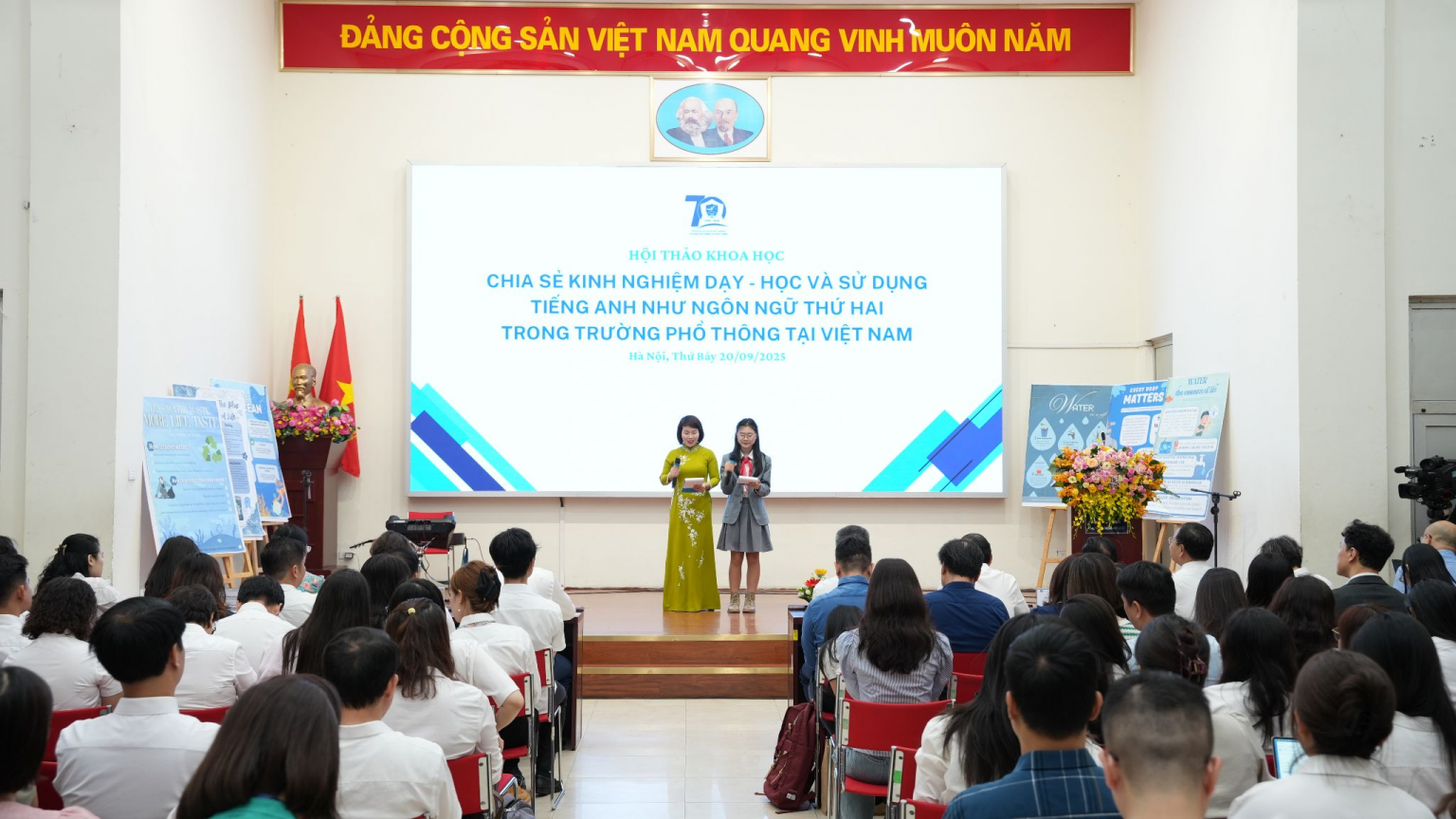 Hội thảo khoa học “Chia sẻ kinh nghiệm dạy – học và sử dụng tiếng Anh như ngôn ngữ thứ hai trong các trường phổ thông tại Việt Nam”: Thúc đẩy mô hình trường học ESL